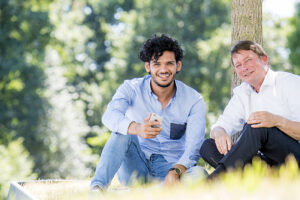 Pasoon Popal en Kees Tuijnman