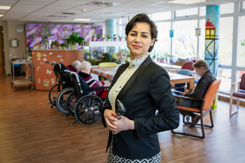 Nazila Hosseini door Suzanne Blanchard voor het UAF