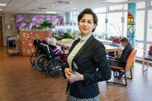 Nazila Hosseini door Suzanne Blanchard voor het UAF
