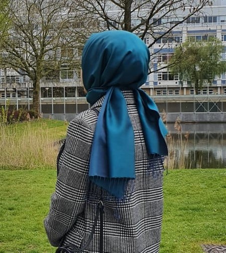 Foto bij interview Hafsa Hafsa