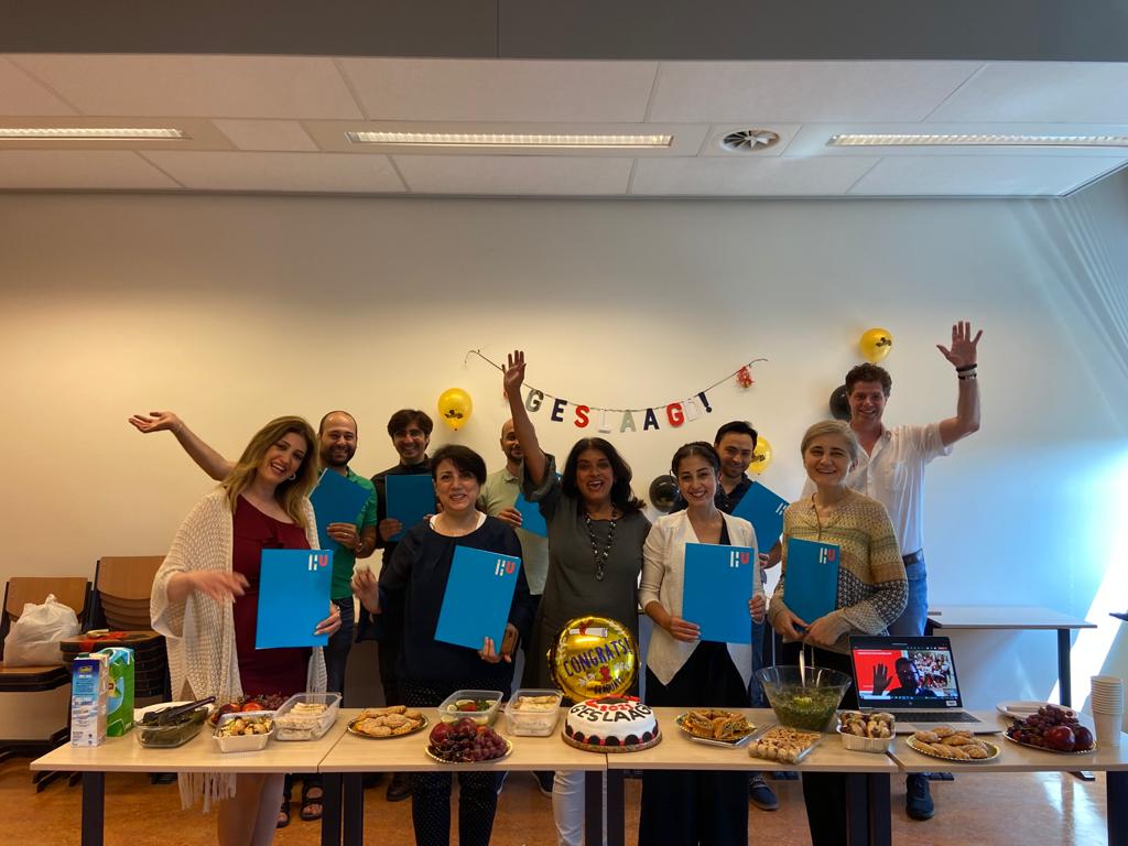 Geslaagd voor prebachelor bij de HU