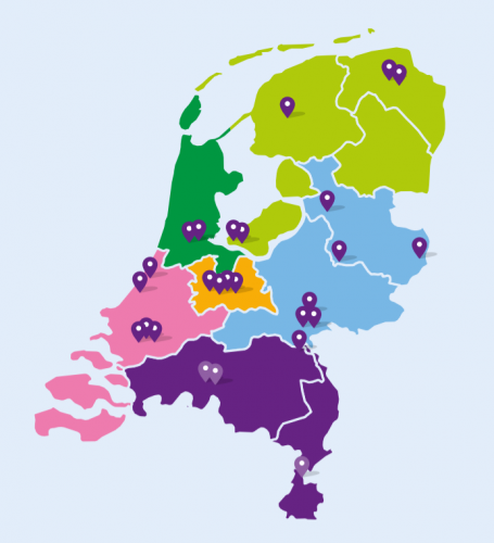schakeljaren kaart